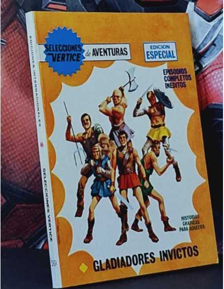 DE KIOSCO SELECCIONES VERTICE 59 GLADIADORES INVICTOS TACO EDICIONES INTERNACIONALES