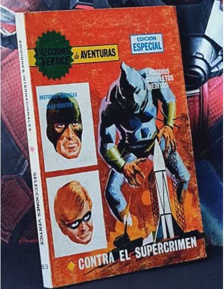 MUY BUEN ESTADO SELECCIONES VERTICE 53 CONTRA EL SUPERCRIMEN TACO EDICIONES INTERNACIONALES