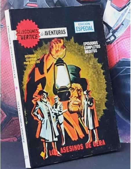 CASI EXCELENTE ESTADO SELECCIONES VERTICE 57 LOS ASESINOS DE CERA TACO EDICIONES INTERNACIONALES