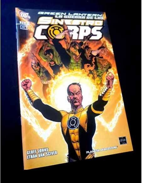 DE KIOSCO GREEN LANTERN LA GUERRA DE LOS SINIESTROS CORPS 1 PLANETA GRAPA