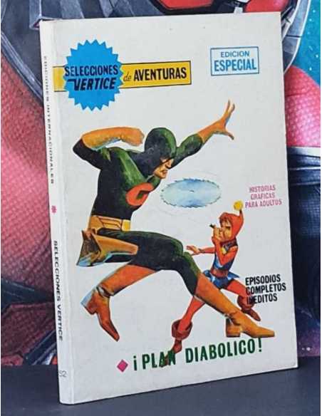 EXCELENTE ESTADO SELECCIONES VERTICE 52 PLAN DIABÓLICO TACO EDICIONES INTERNACIONALES