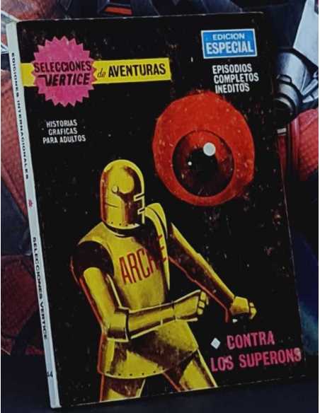 CASI EXCELENTE ESTADO SELECCIONES VERTICE 44 CONTRA LOS SUPERONS TACO EDICIONES INTERNACIONALES