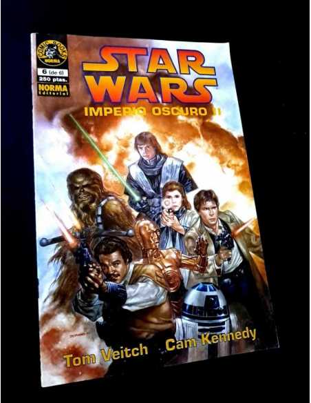 CASI EXCELENTE ESTADO STAR WARS 6 INPERIO OSCURO II NORMA EDITORIAL GRAPA