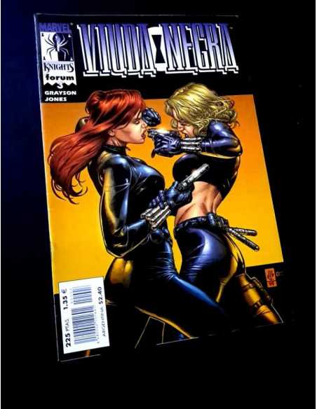 CASI EXCELENTE ESTADO MARVEL KNIGHTS VIUDA NEGRA 3 FORUM COMICS GRAPA