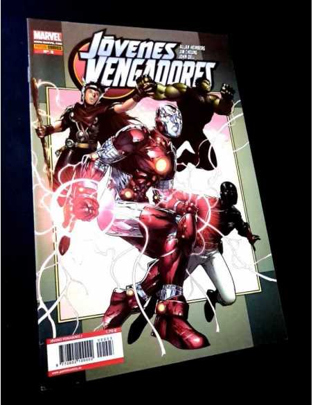 CASI EXCELENTE ESTADO JOVENES VENGADORES 3 PANINI COMICS GRAPA