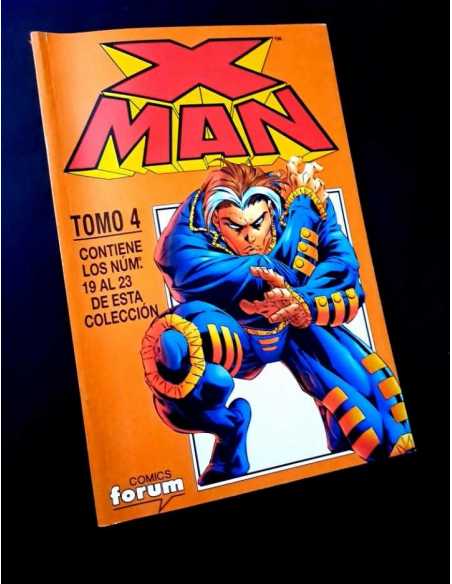 EXCELENTE ESTADO X-MAN TOMO 4 VOL.2 RETAPADO 19 AL 23 FORUM