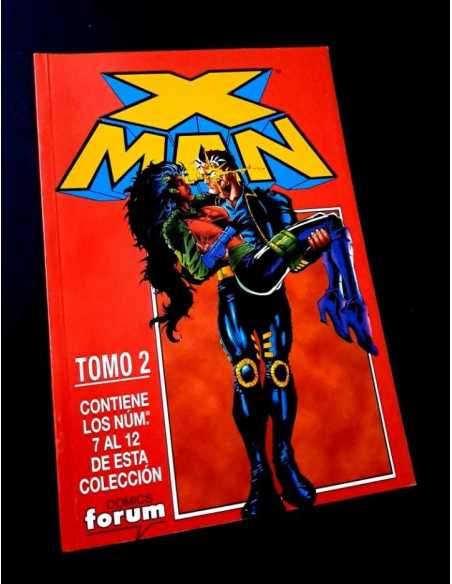 EXCELENTE ESTADO X-MAN TOMO 2 VOL.2 RETAPADO 7 AL 12 FORUM
