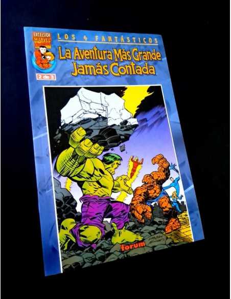 DE KIOSCO ESTADO LOS 4 FANTASTICOS LAS AVENTURAS MAS GRANDE JAMAS CONTADA 2 FORUM COMICS TAPA BLANDA