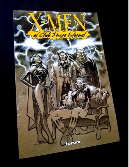 DE KIOSCO X-MEN EL CLUB FUEGO INFERNAL FORUM COMICS TAPA BLANDA