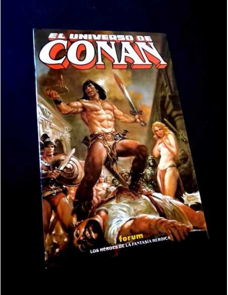 EXCELENTE ESTADO EL UNIVERSO DE CONAN FORUM GRAPA