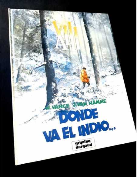 EXCELENTE ESTADO DONDE VA EL INDIO 2 GRIJALBO TAPA DURA
