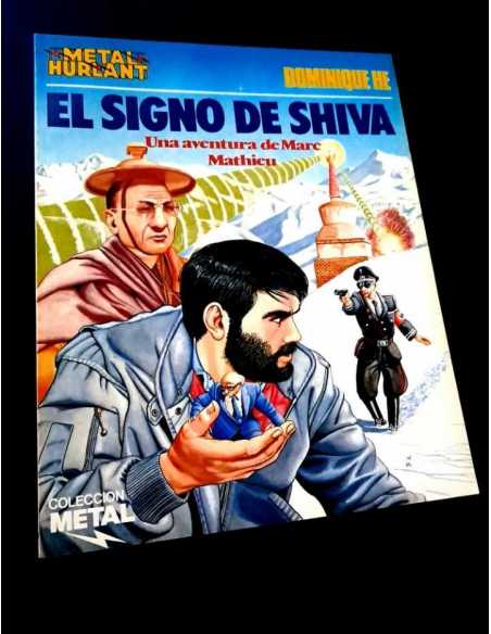 EXCELENTE ESTADO EL SIGNO DE SHIVA 21 COLECCION METAL TAPA BLANDA