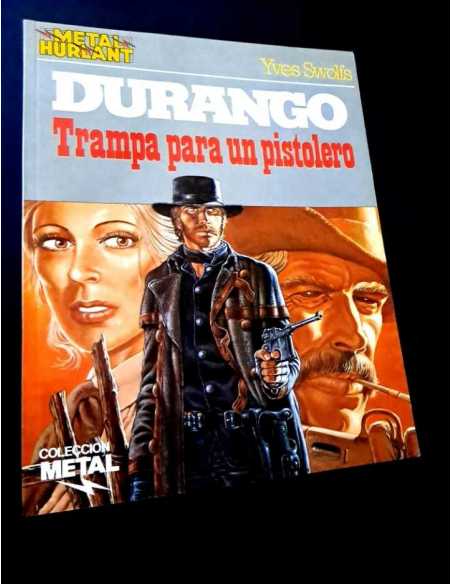 EXCELENTE ESTADO TRAMAPA PARA UN PISTOLERO 20 COLECCION METAL TAPA BLANDA