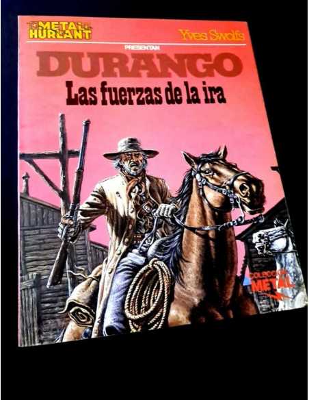 EXCELENTE ESTADO DURANGO LAS FUERZAS DE LA IRA 12 COLECCION METAL TAPA BLANDA
