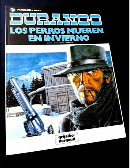 CASI EXCELENTE ESTADO DURANGO LOS PERROS MUEREN EN INVIERNO GRIJALBO TAPA BLANDA