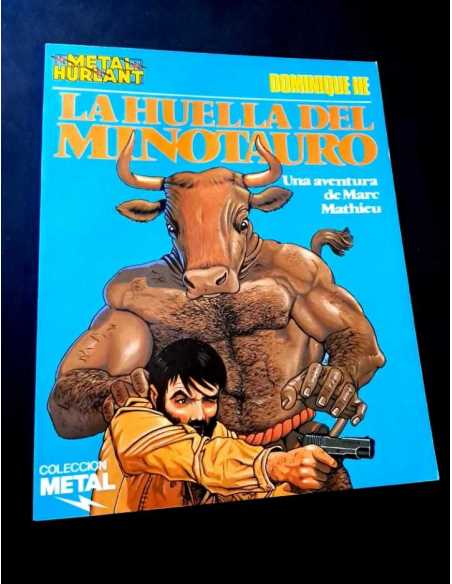 EXCELENTE ESTADO LA HUELLA DEL MINOTAUTO 15 COLECCION METAL TAPA BLANDA