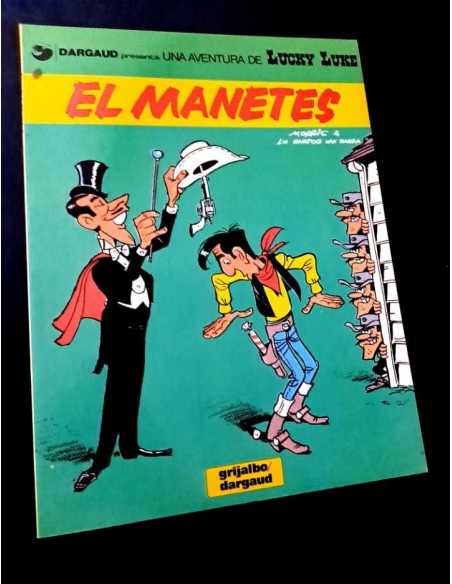 MUY BUEN ESTADO LUCKY LUKE EL MANETES GRIJALBO TAPA BLANDA