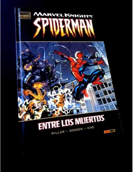 EXCELENTE ESTADO MARVEL DELUXE MARVEL KNIGHTS SPIDERMAN 1 ENTRE LOS MUERTOS PANINI COMICS TAPA DURA