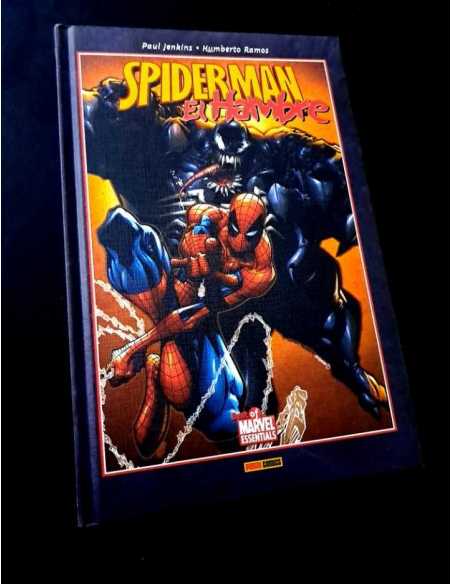 CASI EXCELENTE ESTADO BEST OF MARVEL ESSENTIALS SPIDERMAN EL HAMBRE PANINI TAPA DURA