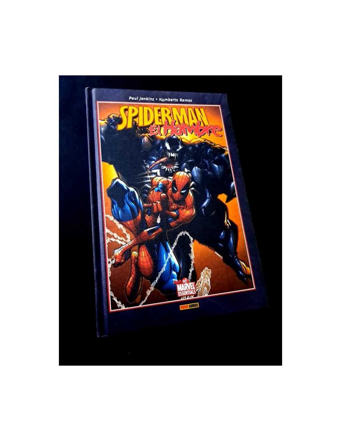 CASI EXCELENTE ESTADO BEST OF MARVEL ESSENTIALS SPIDERMAN EL HAMBRE PANINI  TAPA DURA