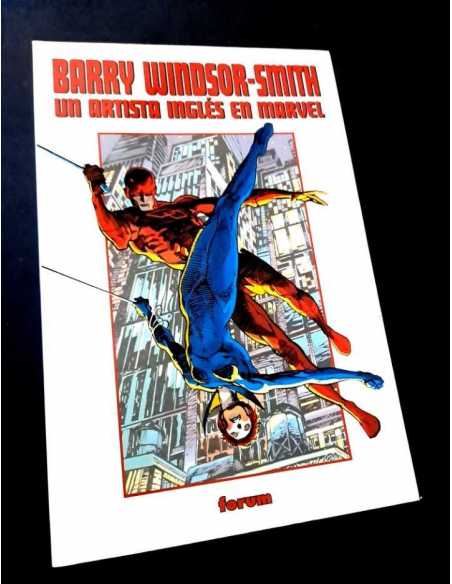 EXCELENTE ESTADO BARRY WINDSOR SMITH UN ARTISTA INGLES EN MARVEL FORUM TAPA BLANDA