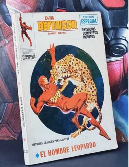 BUEN ESTADO DAN DEFENSOR 30 EL HOMBRE LEOPARDO TACO EDICIONES VERTICE