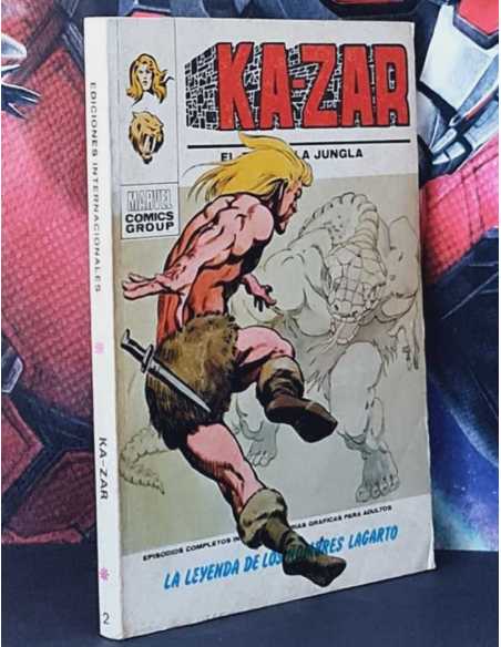 MUY BUEN ESTADO KA-ZAR 2 KAZAR LA LEYENDA DE LOS HOMBRES LAGARTO TACO EDICIONES VERTICE