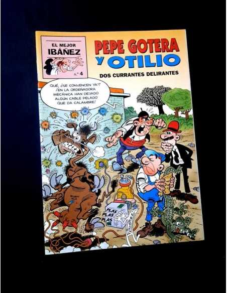 EXCELENTE ESTADO PEPE GOTERA Y OTILIO 4 IBAÑEZ EDICIONES B