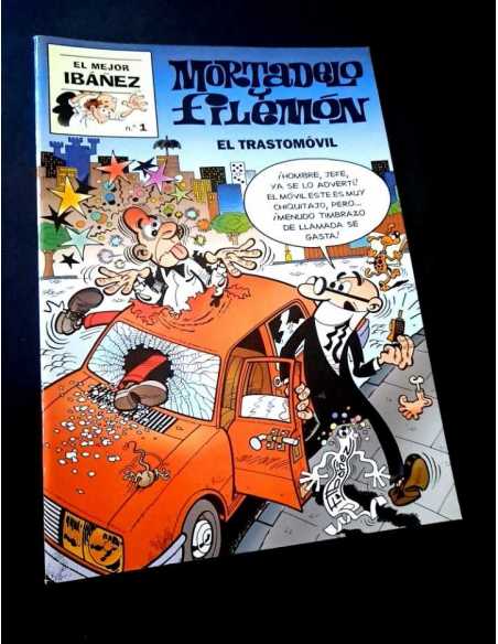 MUY BUEN ESTADO MORTADELO Y FILEMON 1 EL TRASTOMOVIL EDICIONES B