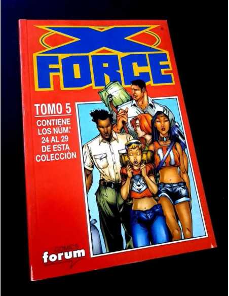 EXCELENTE ESTADO X-FORCE TOMO 5 VOL.2 DEL 24 AL 29 RETAPADO FORUM TAPA BLANDA