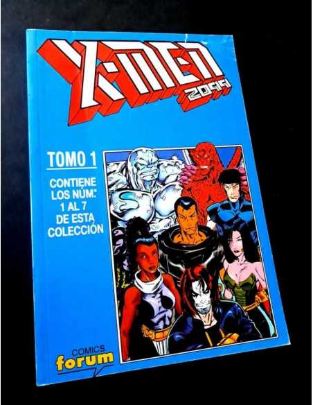 EXCELENTE ESTADO X-MEN 2099 TOMO 1 DEL 1 AL 7 FORUM RETAPADO
