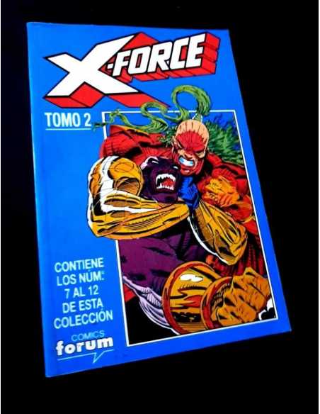 CASI EXCELENTE ESTADO X-FORCE TOMO 2 DEL 7 AL 12 FORUM RETAPADO