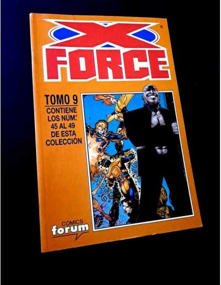 CASI EXCELENTE ESTADO X-FORCE TOMO 9 45 AL 49 FORUM RETAPADO