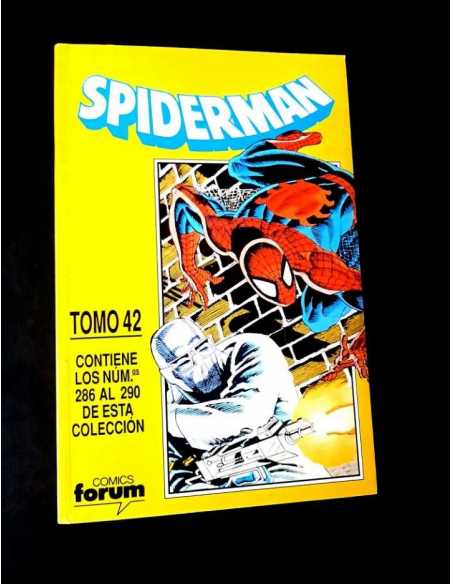 CASI EXCELENTE ESTADO SPIDERMAN TOMO 42 DEL 286 AL 290 FORUM RETAPADO