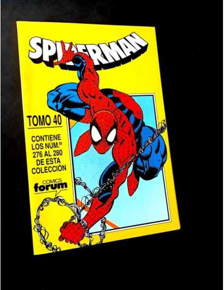 CASI EXCELENTE ESTADO SPIDERMAN TOMO 40 DEL 276 AL 280 FORUM RETAPADO