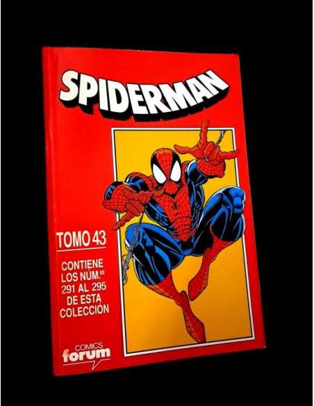 CASI EXCELENTE ESTADO SPIDERMAN TOMO 43 DEL 291 AL 295 FORUM RETAPADO