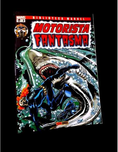 EXCELENTE ESTADO BIBLIOTECA MARVEL MOTORISTA FANTASMA 3 PANINI TAPA BLANDA
