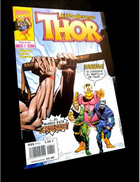 CASI EXCELENTE ESTADO EL PODEROSO THOR 15 FORUM COMICS GRAPA