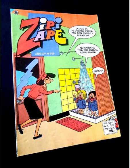 CASI EXCELENTE ESTADO ZIPI Y ZAPE 658 AÑO XV GRAPA BRUGUERA