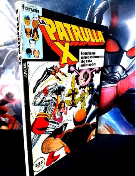 EXCELENTE ESTADO LA PATRULLA X DEL 32 AL 36 RETAPADO FORUM TAPA BLANDA