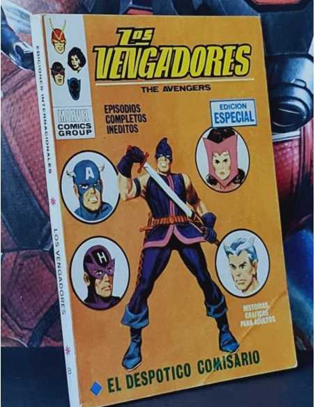MUY BUEN ESTADO LOS VENGADORES 8 EL DESPÓTICO COMISARIO TACO EDICIONES INTERNACIONALES VERTICE