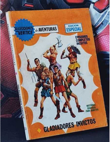 MUY BUEN ESTADO SELECCIONES VERTICE 59 GLADIADORES INVICTUS TACO EDICIONES INTERNACIONALES