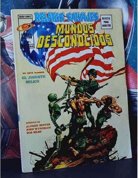 CASI EXCELENTE ESTADO RELATOS SALVAJES 4 MUNDOS DESCONOCIDOS VOL.1 GRAPA EDICIONES VERTICE