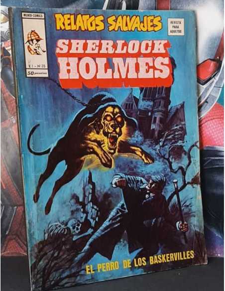 MUY BUEN ESTADO RELATOS SALVAJES 35 SHERLOCK HOLMES VOL.1 GRAPA EDICIONES VERTICE