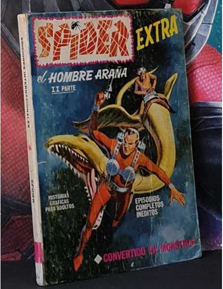 SPIDER 24 CONVERTIDO EN MONSTRUO NORMAL ESTADO TACO EDICIONES INTERNACIONALES VERTICE