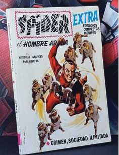 MUY BUEN ESTADO SPIDER 18 CRIMEN SOCIEDAD ILIMITADA TACO...