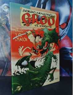 EXCELENTE ESTADO GROO EL ERRANTE Y EL DRAGON TAPA BLANDA...