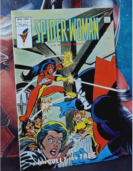 CASI EXCELENTE ESTADO SPIDER-WOMAN 6 Y CON DOLLY SON TRES SPIDERWOMAN GRAPA EDICIONES VERTICE