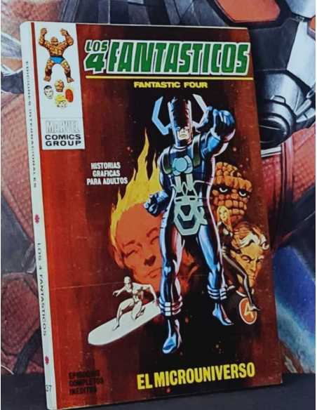 EXCELENTE ESTADO LOS 4 FANTASTICOS 37 EL MICROUNIVERSO TACO EDICIONES INTERNACIONALES VERTICE