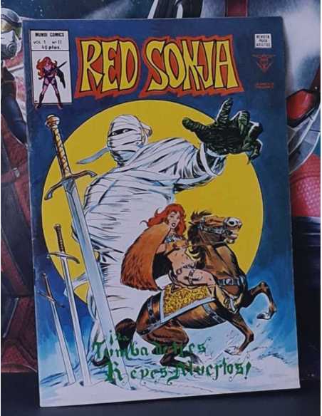 CASI EXCELENTE ESTADO RED SONJA 11 LA TUMBA DE TRES REYES MUERTOS GRAPA EDICIONES VERTICE
